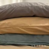 Artesa Luxe 100% Prime Canadian Cotton Quilted Duvet Bedding Set - Premium 4-Piece Comfort Ensemble