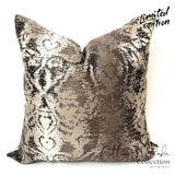 Artesa Wunrose Cotton Brocade Throw Pillow Cover