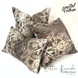 Artesa Wunrose Cotton Brocade Throw Pillow Cover